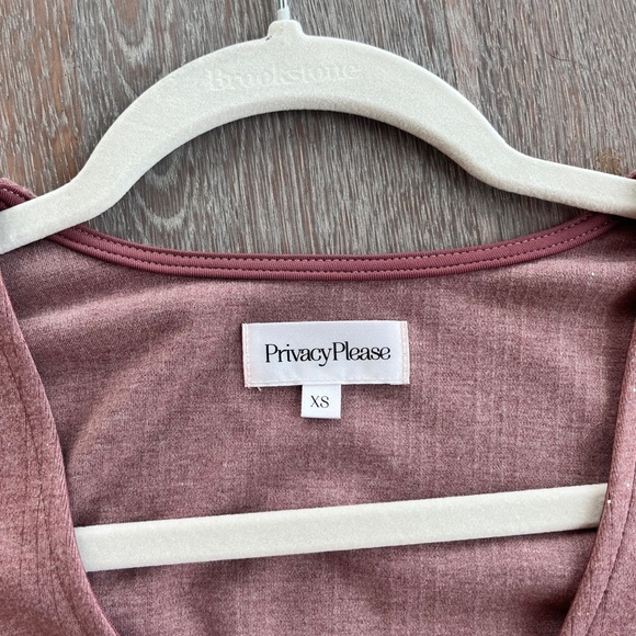 Privacy Please Kaya Mini Dress in Dusty Pink- size XS - Picture 4 of 4